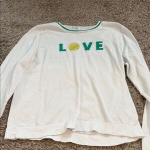 Cotton jcrew teddie tennis